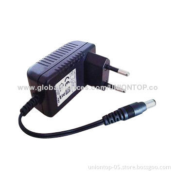 Wall mount style 5volt 1amp power adapter with CE, FCC, RoHS marks